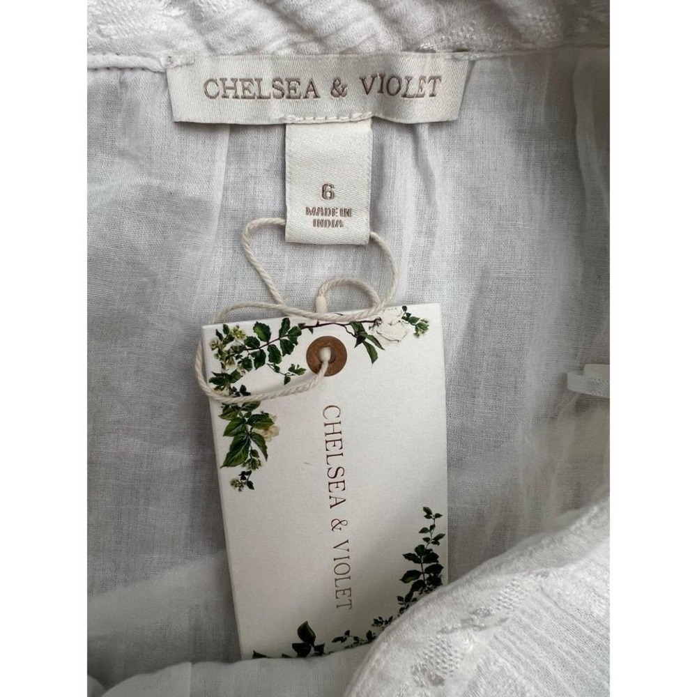 NWT Chelsea and Violet Lily Drapey Gauze Mini Skirt Sz 6 - Picture 4 of 8